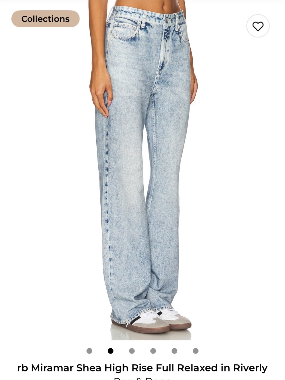 Rag and Bone Miramar sweatpant jean